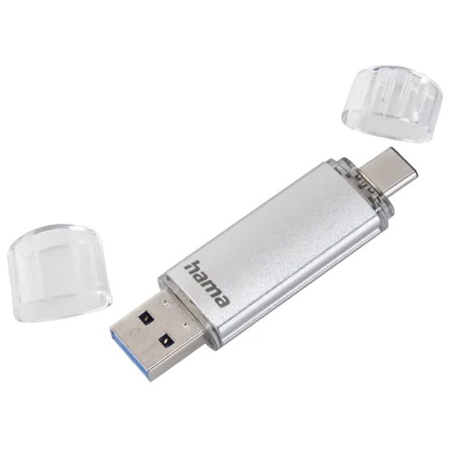 Alternative view of Флаш памет "C-Laeta", USB-C USB 3.1/3.0, 128 GB, HAMA-181073