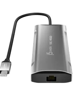 Alternative view of Докинг станция j5create Mini Dock JCD393, USB-C, USB, HDMI, Ethernet, SD, microSD