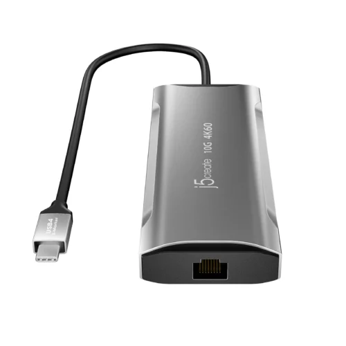 Alternative view of Докинг станция j5create Mini Dock JCD393, USB-C, USB, HDMI, Ethernet, SD, microSD
