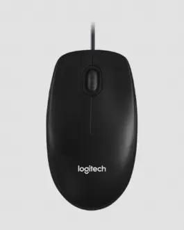 Мишка за компютър с кабел оптична LOGITECH M100