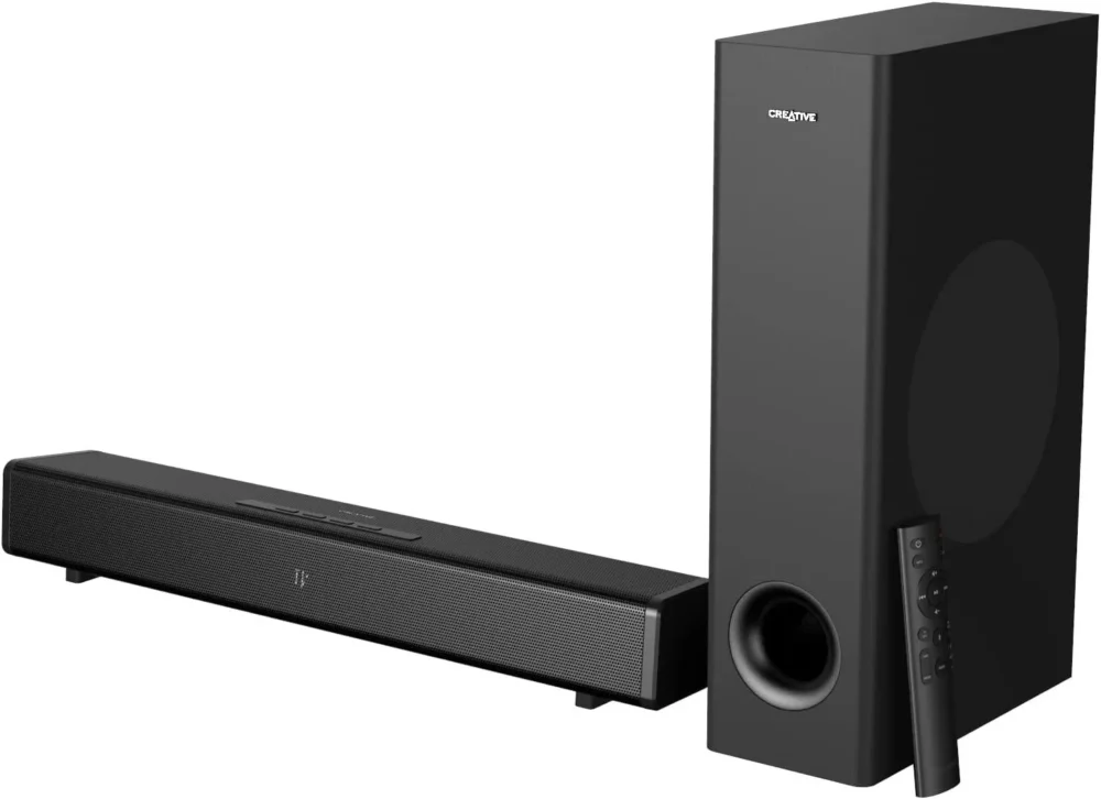 Звукова система 2.1 Creative Stage 360 Bluetooth 5.0 Dolby Atmos HDMI 2.0 ARC