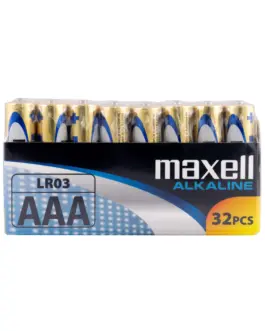 Алкални батерии MAXELL LR03 15V AAA 32 бр. pack
