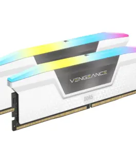 Alternative view of Памет за компютър Corsair Vengeance White RGB 32GB(2x16GB) DDR5 5200MHz CMH32GX5M2B5200C40W