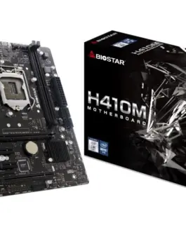 Alternative view of Дънна платка BIOSTAR H410MHG Version 6.0, mATX, socket 1200