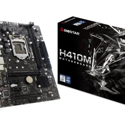 Alternative view of Дънна платка BIOSTAR H410MHG Version 6.0, mATX, socket 1200