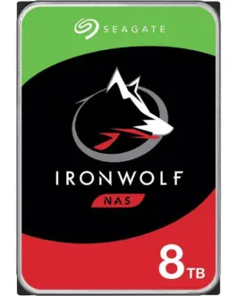 Хард диск SEAGATE IronWolf ST8000VN004 8TB 256MB Cache SATA 6.0Gb/s