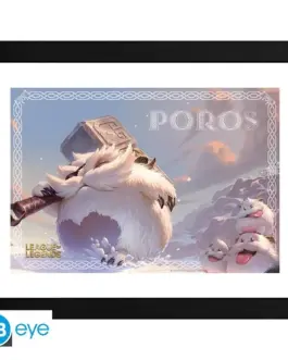 GBEYE League of Legends - Framed print "Poro" (30x40)