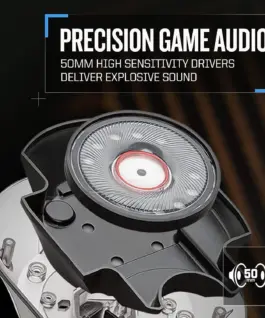 Alternative view of Геймърски слушалки NACON RIG 500 PRO HC V2 Black