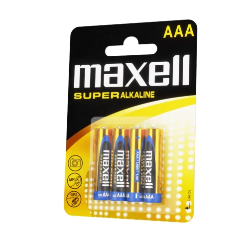 Alternative view of Супералкални батерии MAXELL LR03 XL /4 бр. в опаковка/ 1.5V