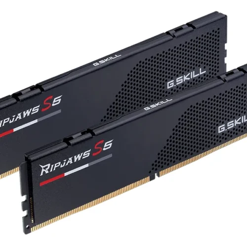 Alternative view of Памет за компютър G.SKILL Ripjaws S5 Black 32GB(2x16GB) DDR5 5200MHz F5-5200J3636C16GX2-RS5K