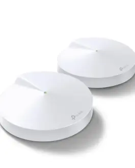 Безжичен рутер TP-Link Deco M5 AC1300 2.4/5 GHz 400 -  867 Mbps Gigabit (2-pack)