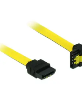 Интерфейсен кабел SATA III Delock 82806 Конектор под 90°. 0.30 m