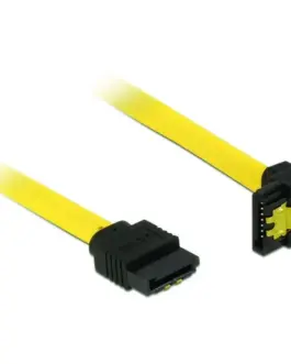 Интерфейсен кабел SATA III Delock 82806 Конектор под 90°. 0.30 m