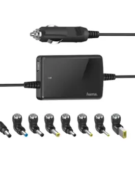 Alternative view of Универсално зарядно за лаптоп HAMA, за кола, вх.12-15 V, изх.15-19 V/70W, 200008