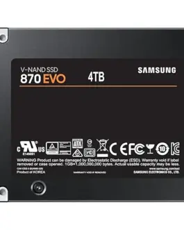 Alternative view of SSD диск SAMSUNG 870 EVO SATA 2.5, 4TB, SATA 6 Gb/s, MZ-77E4T0B/EU