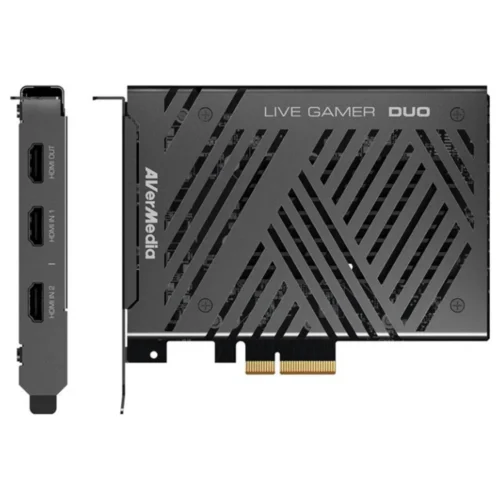 Alternative view of Вътрешен кепчър AVerMedia LIVE Gamer DUO, PCIe