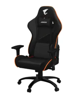 Alternative view of Геймърски стол Gigabyte Aorus AGC310, Черно и Оранжево