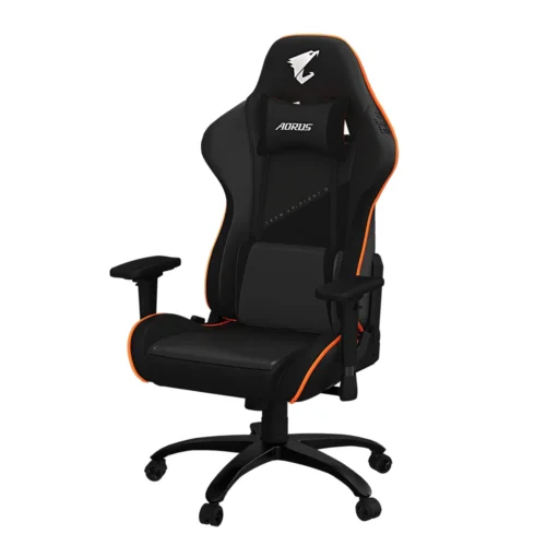 Alternative view of Геймърски стол Gigabyte Aorus AGC310, Черно и Оранжево