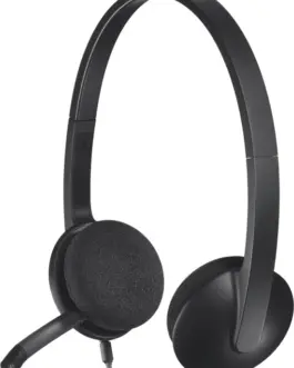 Слушалки с микрофон Logitech H340