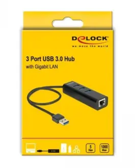 Alternative view of USB хъб, 4 порта, DELOCK-62653