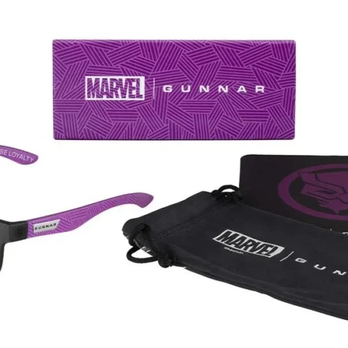 Alternative view of Компютърни очила GUNNAR Enigma, Black Panther Edition