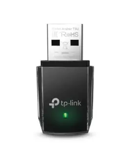 Безжичен адаптер TP-LINK Archer T3U AC 1300 MU-MIMO Dual band USB 3.0 вградена