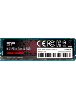 SSD диск Silicon Power P34A80 M.2-2280 PCIe NVMe 512GB