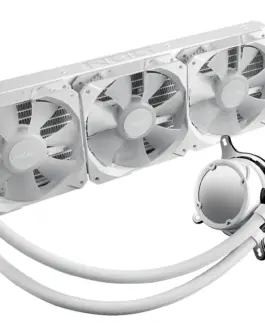 Alternative view of Охладител за процесор ASUS ROG Strix LC II 360 ARGB White Edition, Aura Sync