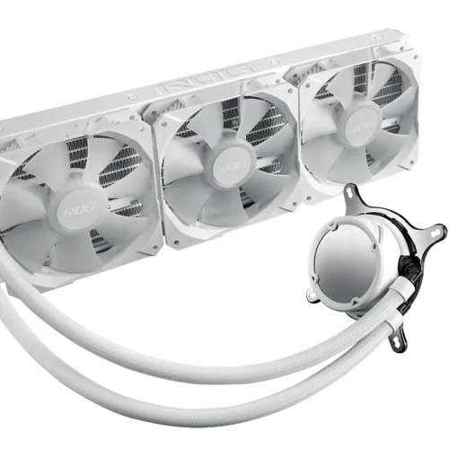 Alternative view of Охладител за процесор ASUS ROG Strix LC II 360 ARGB White Edition, Aura Sync