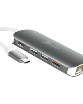 Докинг станция j5create Multi-Port JCD383 USB HDMI Ethernet SD microSD