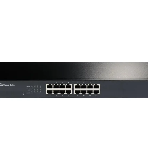 Alternative view of Суич EDIMAX GS-1016, 16 портов, Gigabit, за монтиране в шкаф