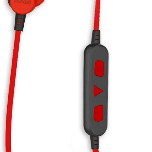 Блутут слушалки тапи MAXELL BT100 SOLID Червени