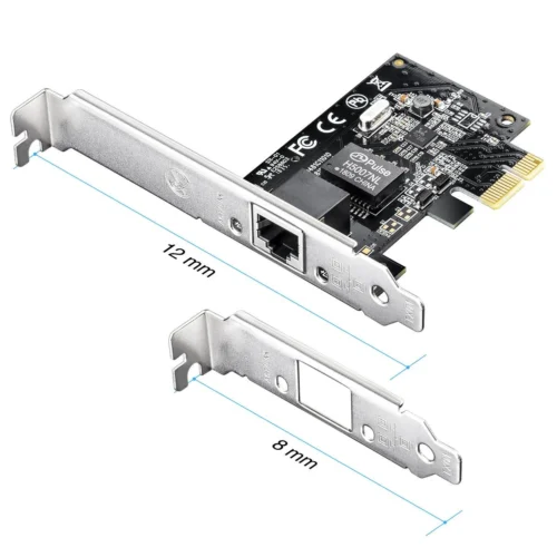 Alternative view of Мрежова карта Cudy PE10, PCIe, 3-бандов, 1 x 10/100/1000 Mbps