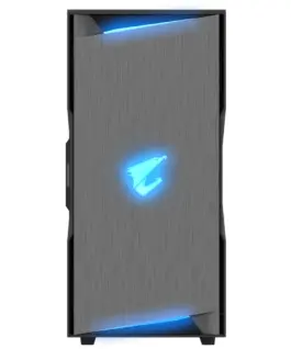 Alternative view of Кутия за компютър Gigabyte Aorus AC300G RGB Fusion 2.0, Mid Tower, Черна