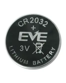 Alternative view of Бутонна батерия литиева CR 2032 1pc  bulk 3V  EVE BATTERY