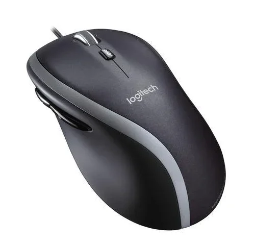 Alternative view of Мишка за компютър с кабел, оптична LOGITECH M500, Бърз скрол, USB, Черен