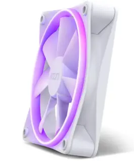 Вентилатор NZXT F120 RGB Бял