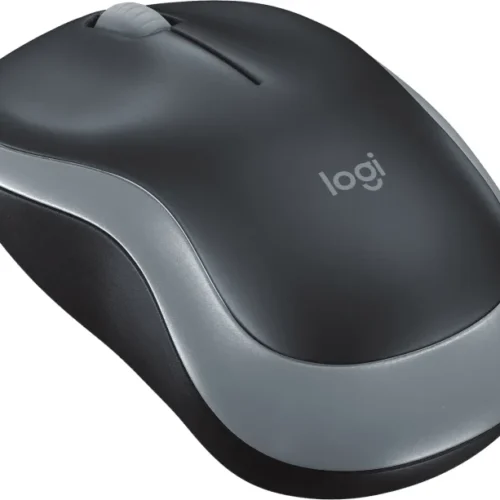 Alternative view of Безжична мишка, оптична LOGITECH M185, USB, Сив/Черен
