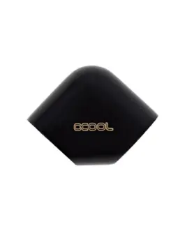 L-конектор Alphacool Eiszapfen G1/4 AG вътрешна резба G1/4 IG Черен