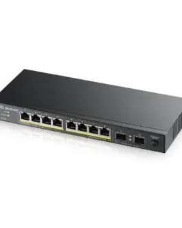 Суич ZYXEL GS1100-10HP 8-портов Gigabit PoE 2xSFP