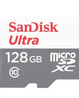 Карта памет SANDISK Ultra microSDXC UHS-I 128GB Class 10 100Mb/s
