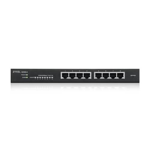 Alternative view of Суич ZyXEL GS1915-8, 8-портов, Gigabit, Управляем