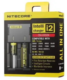 Alternative view of Зарядно у-во NITECORE i2, Universal Charger, LiIon and NIMH, 18650, CR123, AA, AAA, C, D