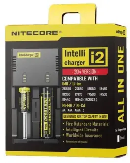 Alternative view of Зарядно у-во NITECORE i2, Universal Charger, LiIon and NIMH, 18650, CR123, AA, AAA, C, D