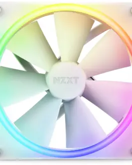 Вентилатор NZXT F140 RGB Duo Бял