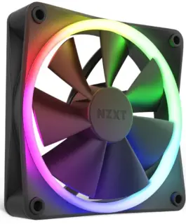 Вентилатор NZXT F120 RGB Черен