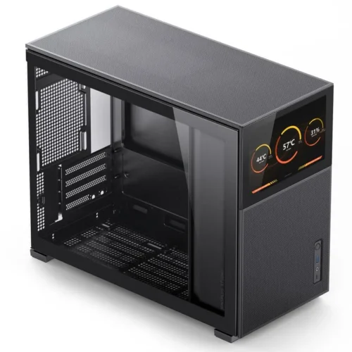 Alternative view of Кутия за компютър Jonsbo D31 Mesh Screen TG, mATX, Черен