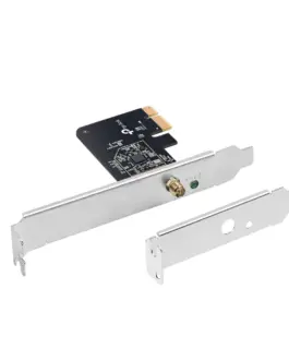 Alternative view of 2-лентова Wi-Fi PCI-e мрежова карта TP-Link Archer T2E AC600 Low-Pro bracket