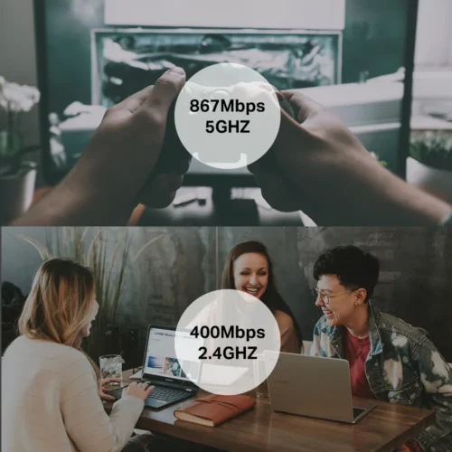 Alternative view of Безжичен мини USB адаптер TP-Link Archer T3U AC1300 MU-MIMO