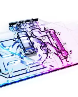 Alternative view of Воден блок за видео карта Alphacool Eisblock Aurora Acryl GPX-A Radeon RX 6800/6800XT Strix/TUF with Backplate